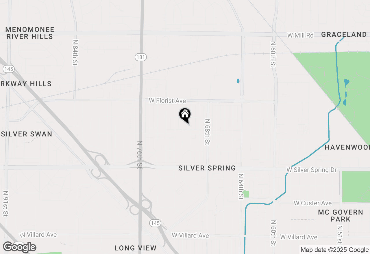 Map of 5832 N 71st St, Milwaukee, WI 53218