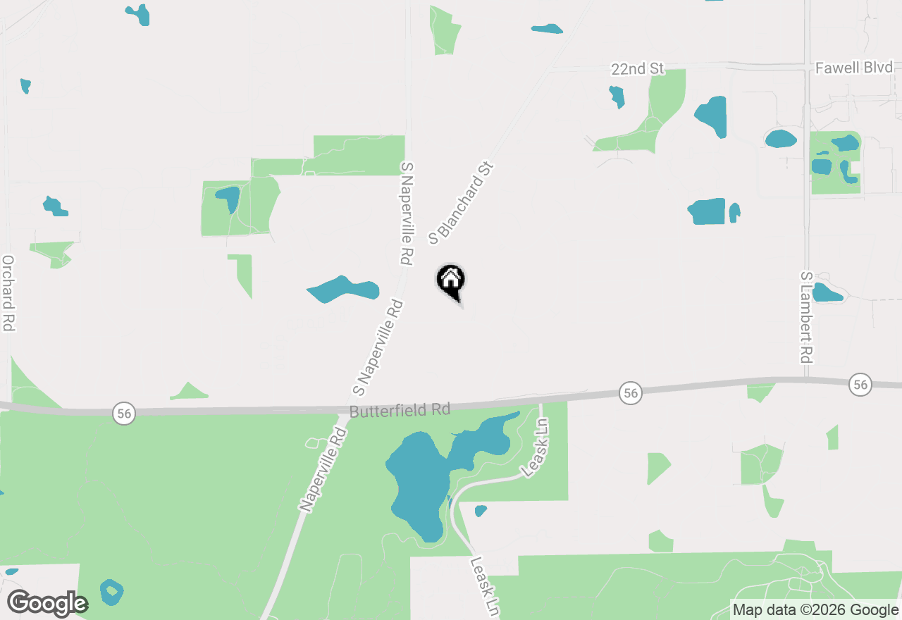 Map of 24 Sterling Circle #212, Wheaton, IL 60189