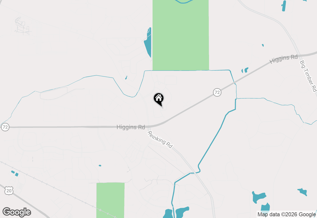 Map of 1666 Francis Drive, Pingree Grove, IL 60140