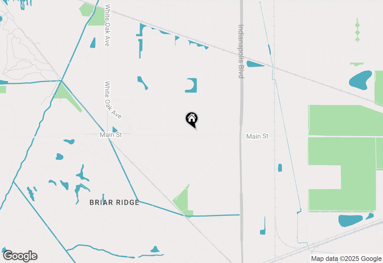 Map of 2103 Main Street, Highland, IN 46322