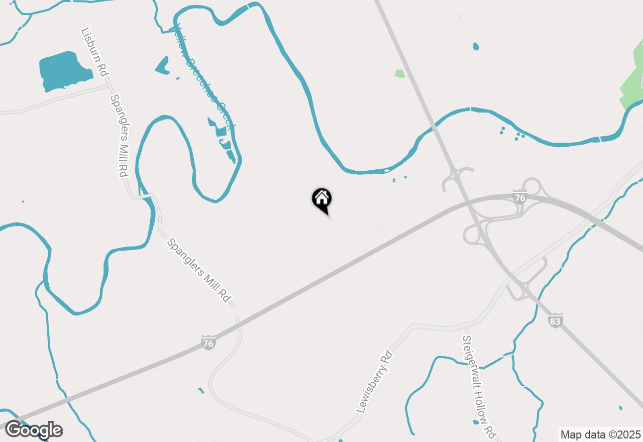 Map of 319 Ruffian Road, Camp Hill, PA 17011