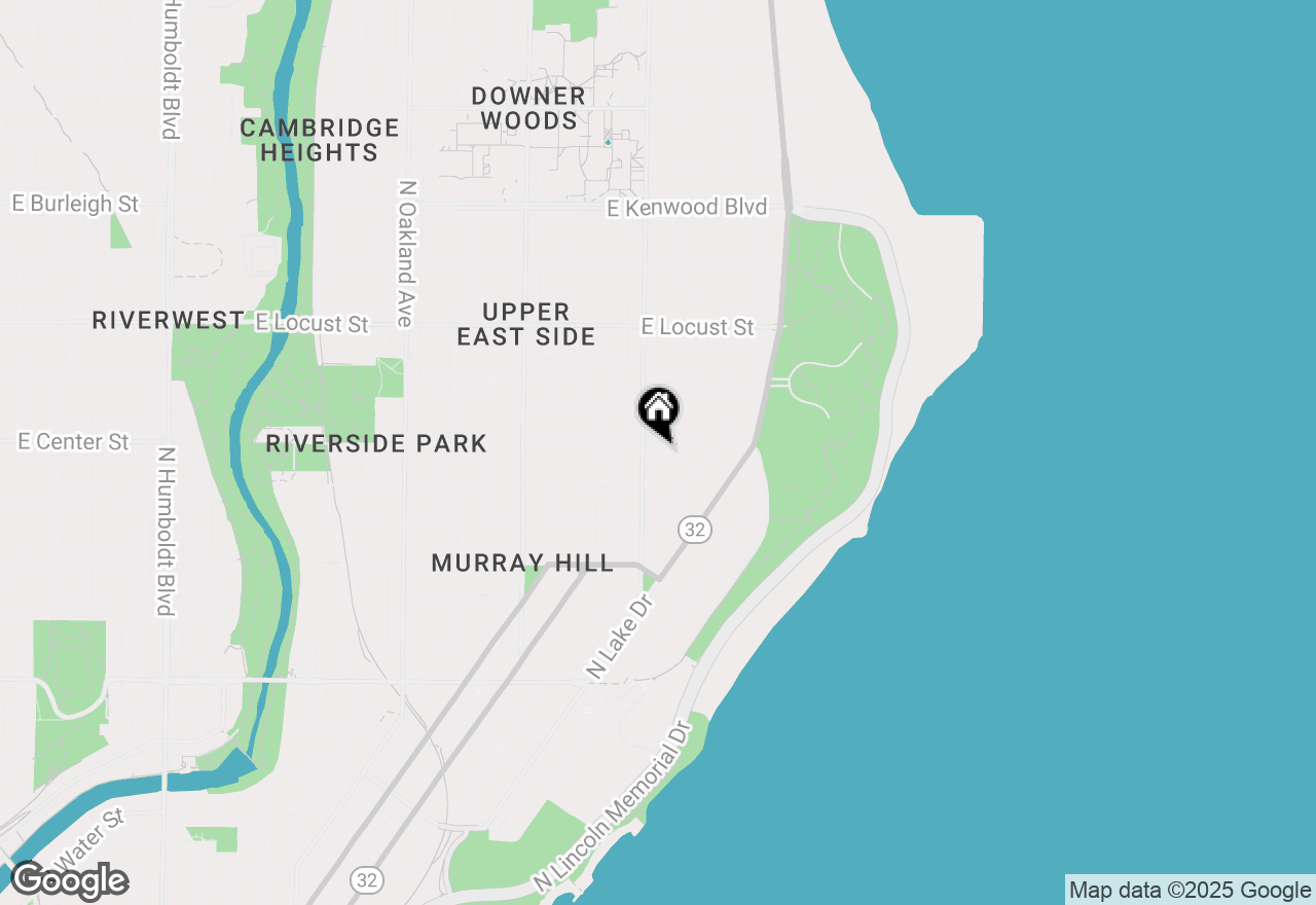 Map of 2649 N Hackett Ave #6, Milwaukee, WI 53211