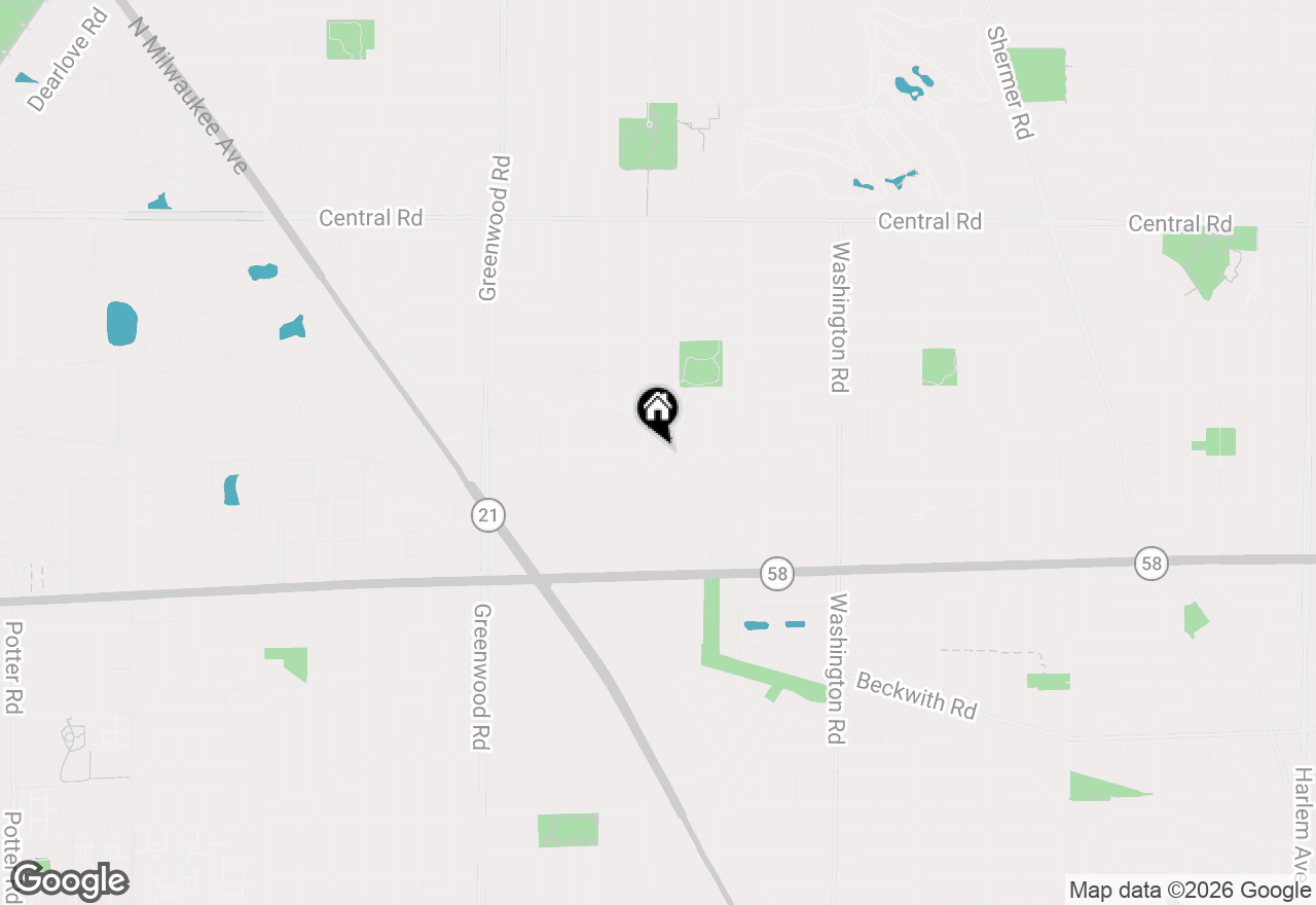 Map of 9804 N Lauren Lane, Niles, IL 60714