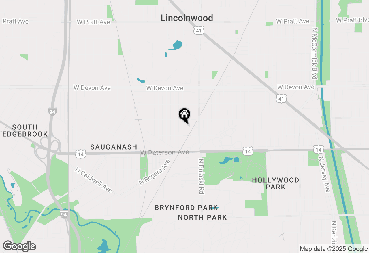 Map of 6133 N Karlov Avenue, Chicago, IL 60646