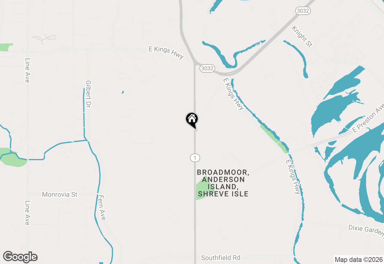 Map of 3710 Youree Drive, Shreveport, LA 71105