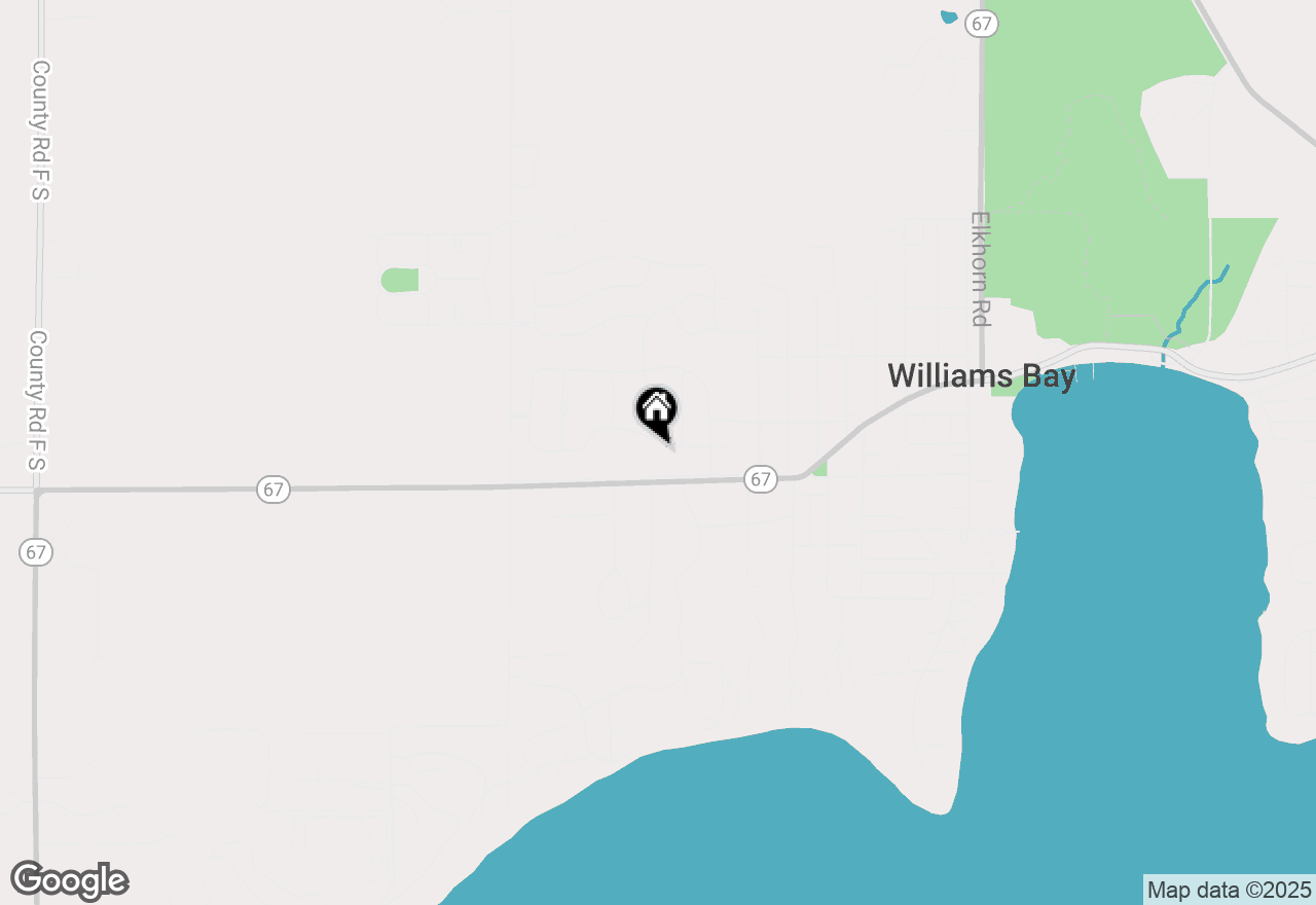 Map of 335 Frost Dr, Williams Bay, WI 53191