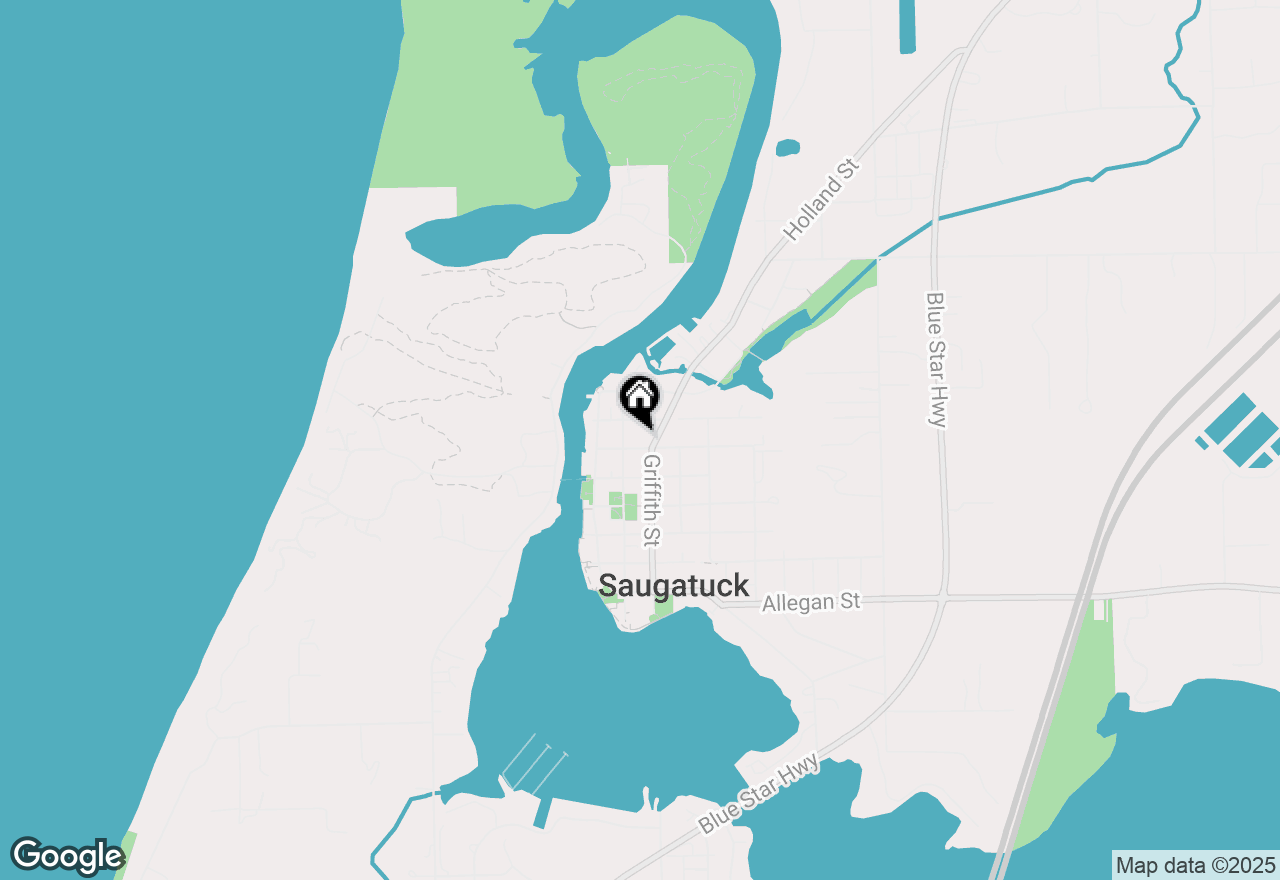 Map of 234 Francis Street, Saugatuck, MI 49453
