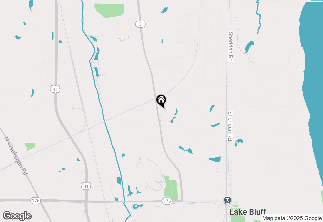 Map of 440 Oak Ridge Court, Lake Bluff, IL 60044