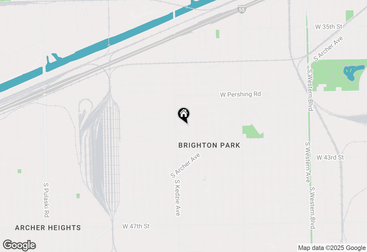 Map of 3128 W 41st Street, Chicago, IL 60632