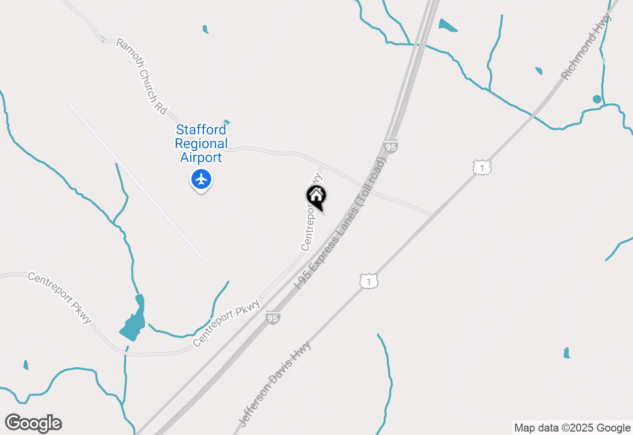 Map of 45 Centreport Parkway #119, Fredericksburg, VA 22406