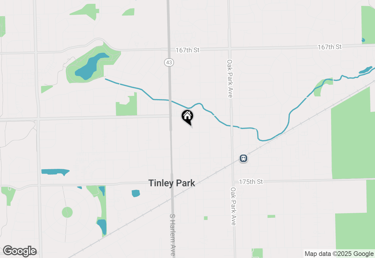 Map of 17138 71st Avenue #4, Tinley Park, IL 60477