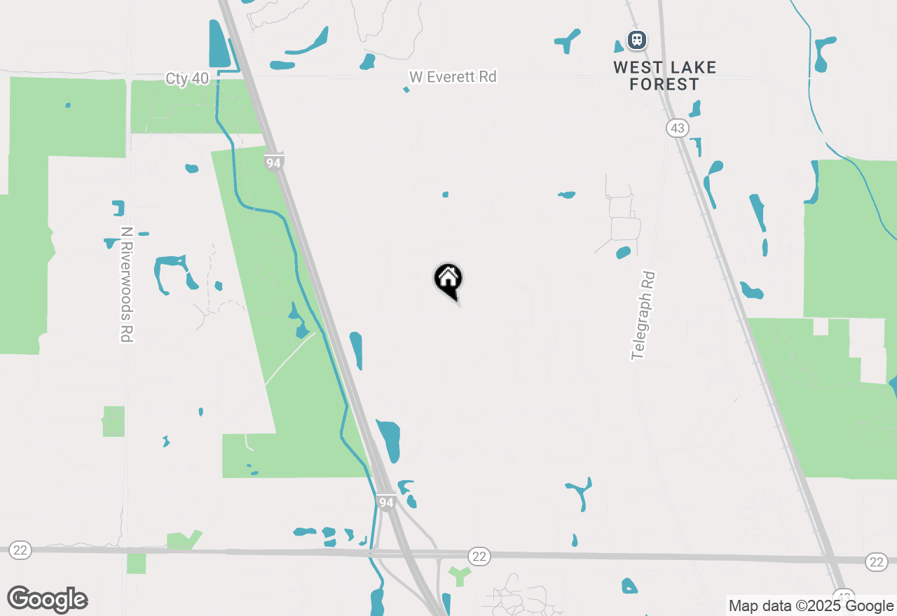 Map of 1590 Old Mill, Lake Forest, IL 60045