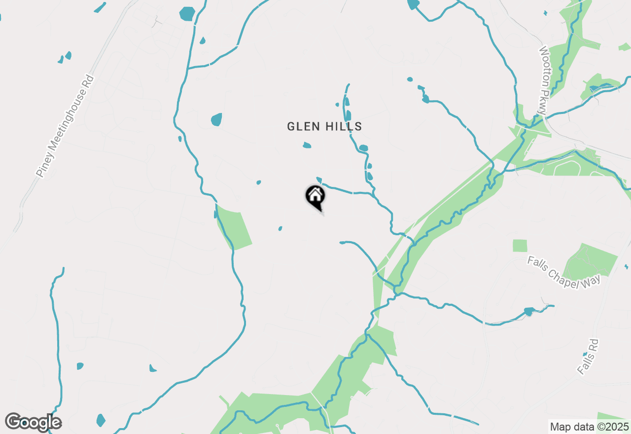 Map of 9728 Watts Branch Drive, Rockville, MD 20850