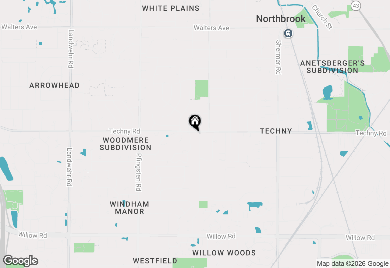 Map of 2535 Techny Road, Northbrook, IL 60062