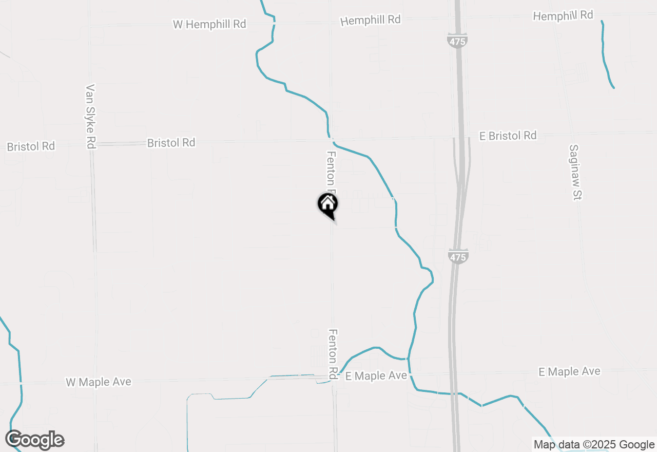 Map of 4188 Fenton Rd Road, Flint, MI 48507