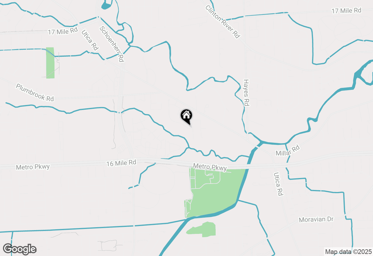 Map of 14671 Eleanor, Sterling Heights, MI 48312