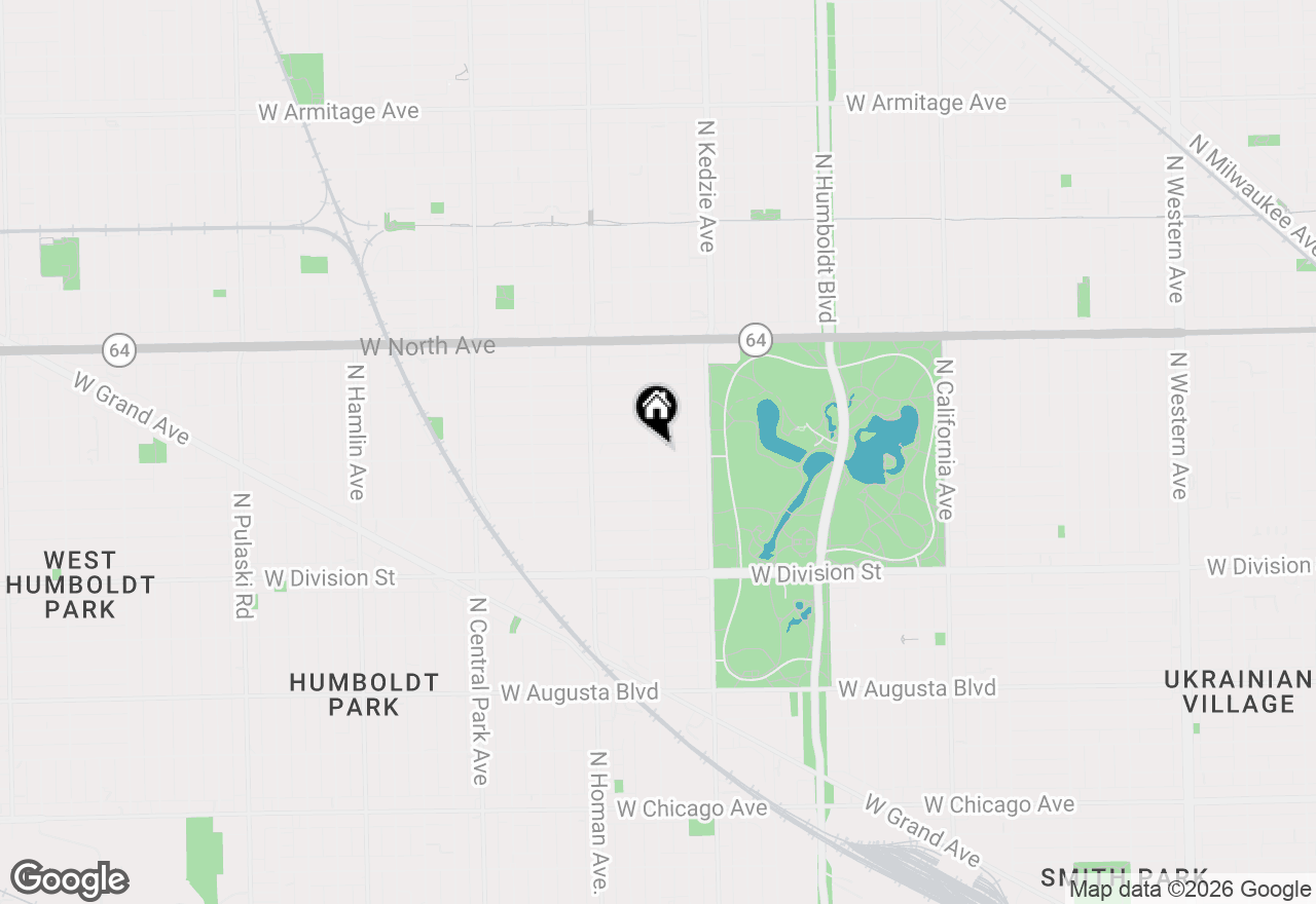 Map of 3254 W Hirsch Avenue, Chicago, IL 60651
