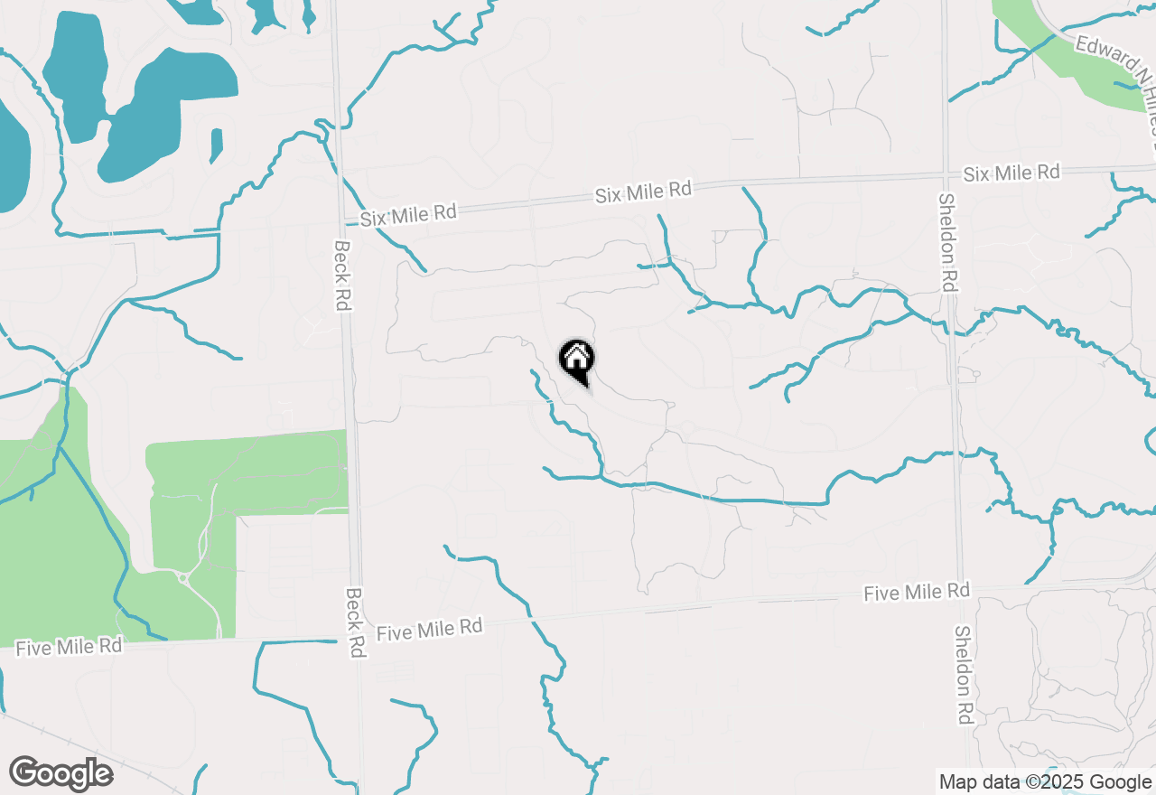 Map of 45933 Tournament Drive, Northville, MI 48168