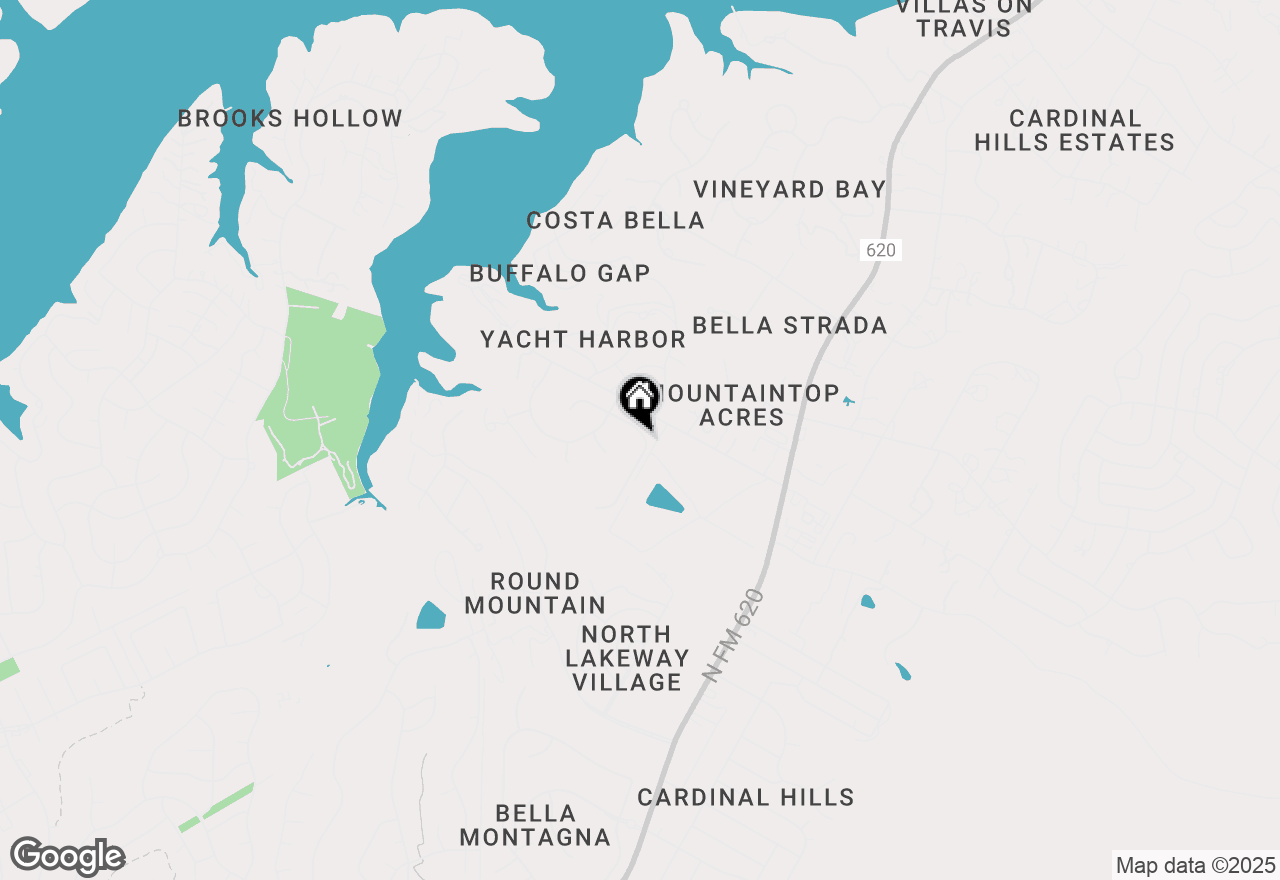 Map of 106 Sendera Bonita, Austin, TX 78734