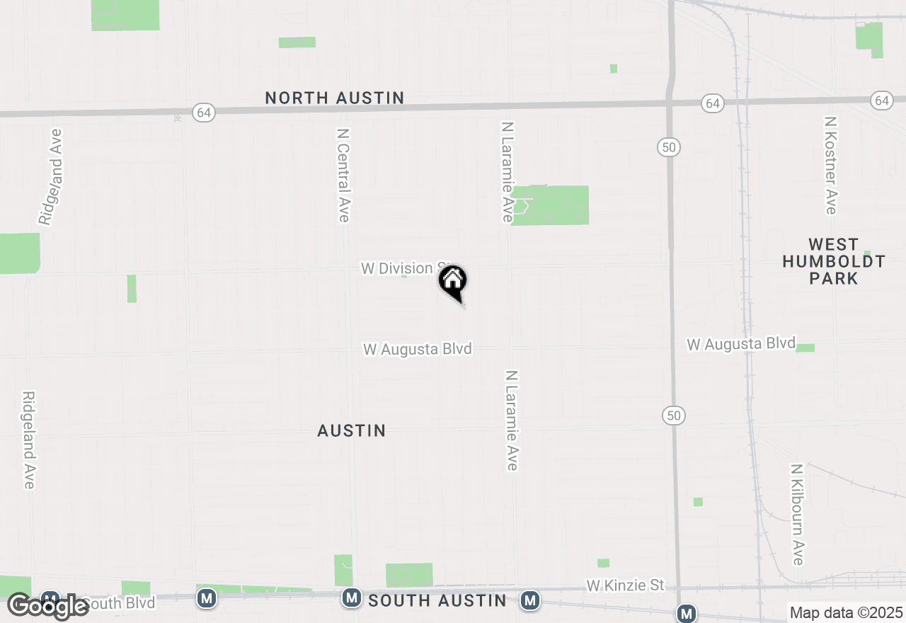 Map of 1059 N Lorel Avenue, Chicago, IL 60651