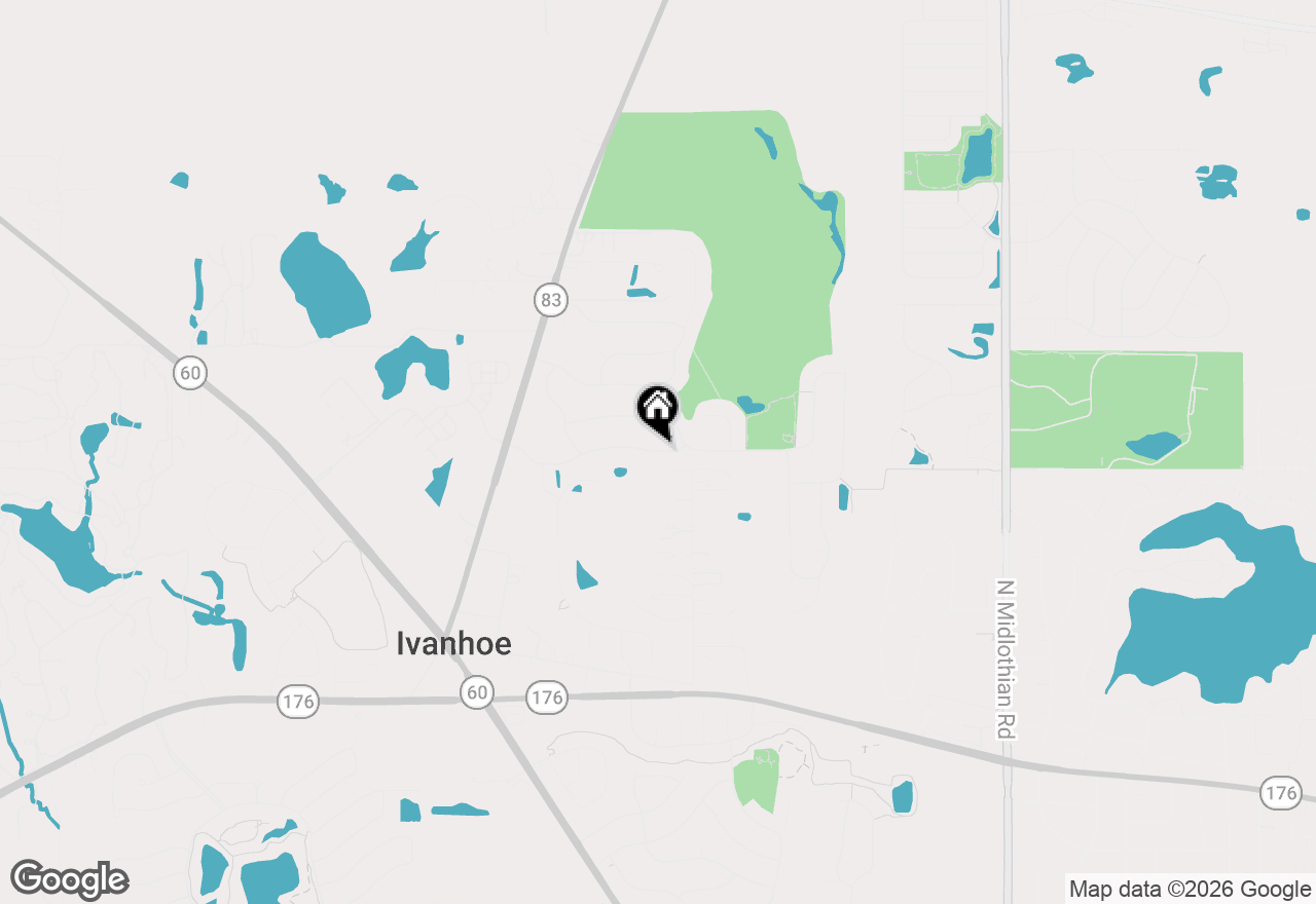 Map of 2210 Fieldcrest Drive, Mundelein, IL 60060
