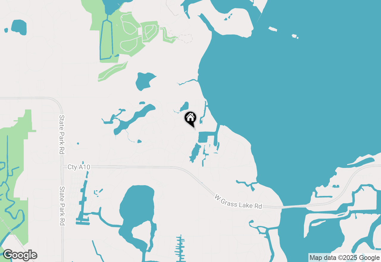 Map of 8318 Evergreen Court, Fox Lake, IL 60020