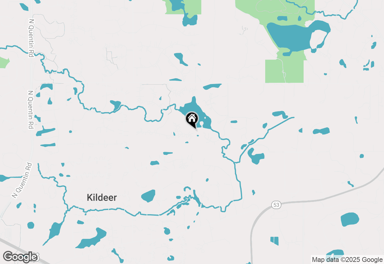Map of 20580 W High Ridge Drive, Kildeer, IL 60047