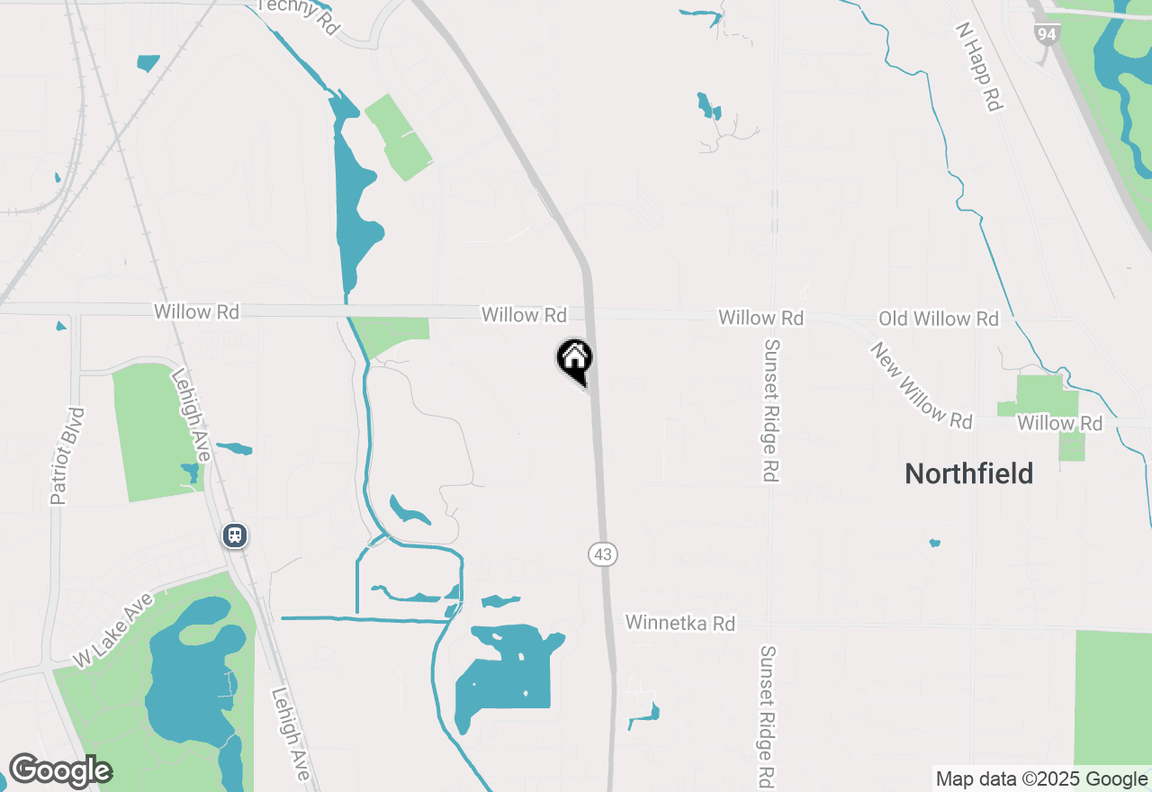 Map of 2640 Summit Drive #103, Glenview, IL 60025