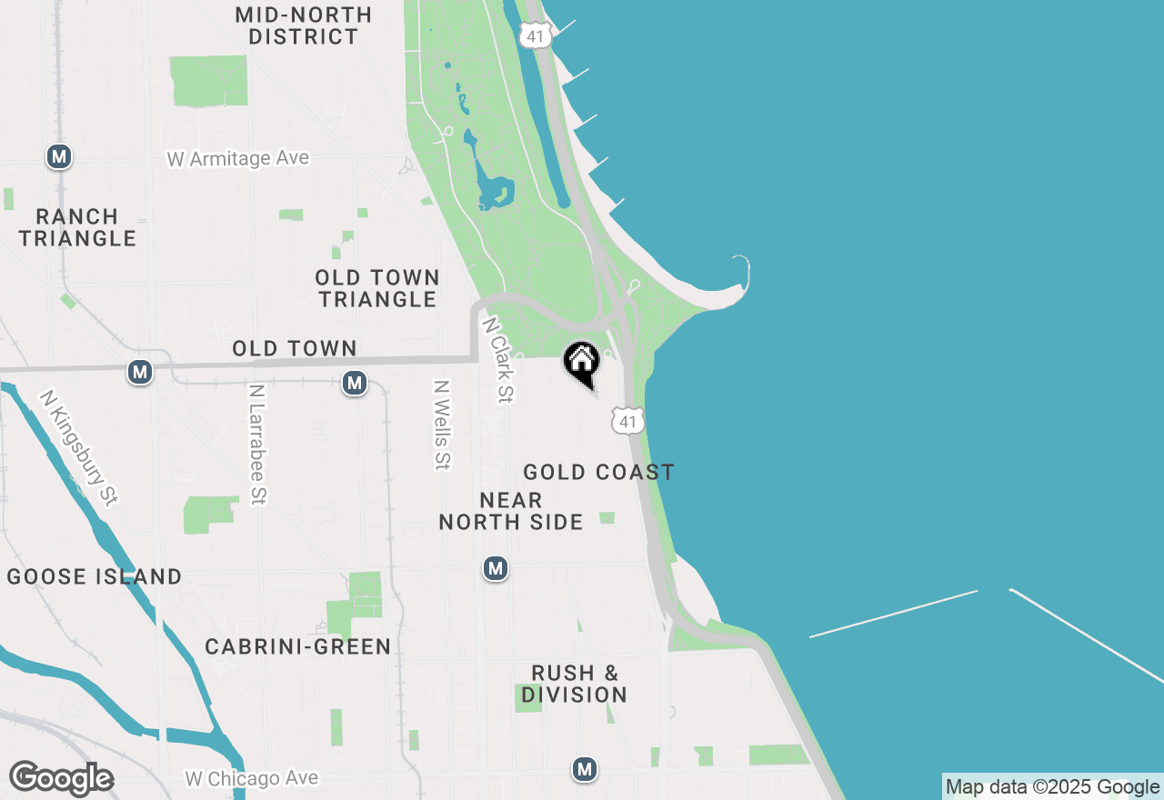 Map of 1500 N Astor Street #3, Chicago, IL 60610