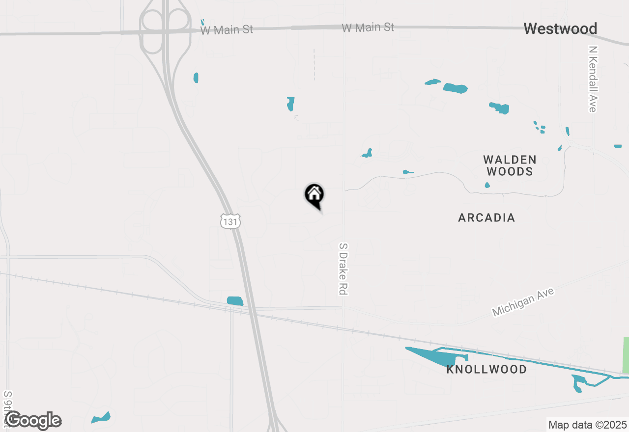 Map of 5160 Green Meadow Road, Kalamazoo, MI 49009