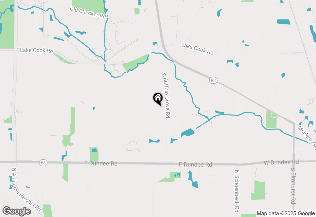 Map of 429 Lauren Lane, Buffalo Grove, IL 60089