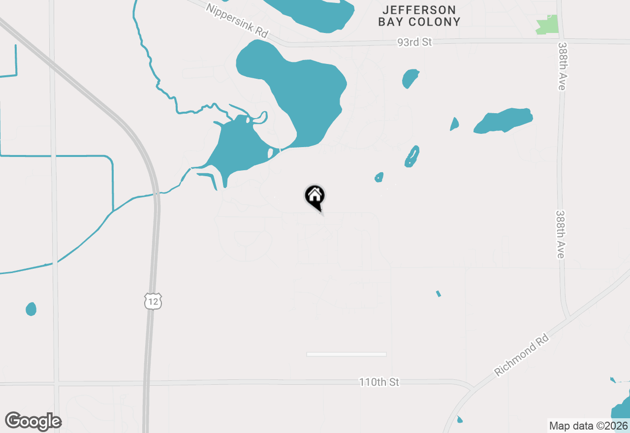 Map of 40423 101st St, Genoa City, WI 53128