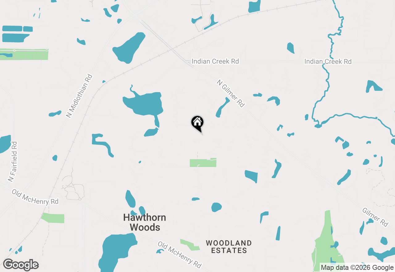 Map of 21 N Highview Circle, Hawthorn Woods, IL 60047