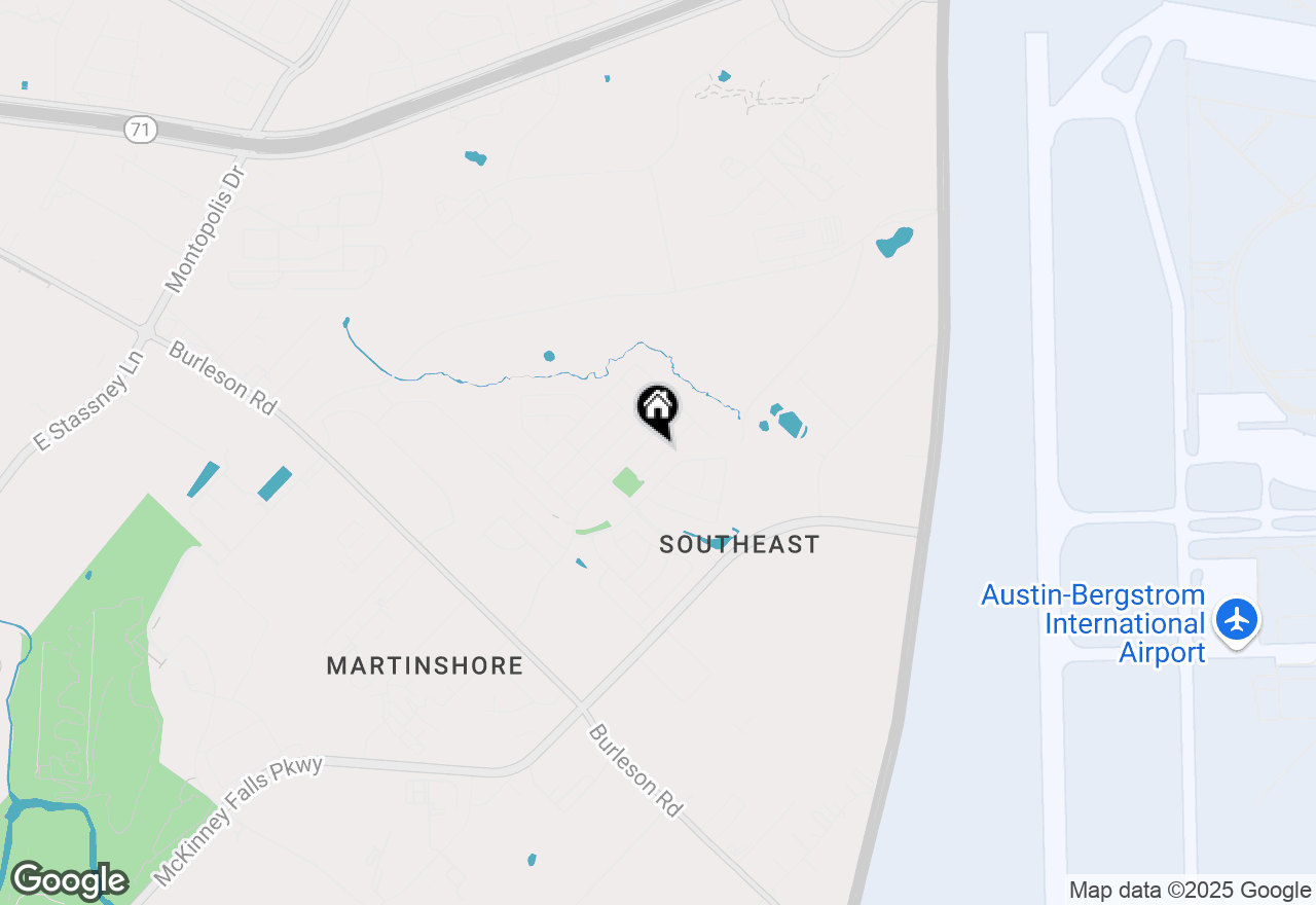 Map of 3504 Lodgepole Dr, Austin, TX 78744