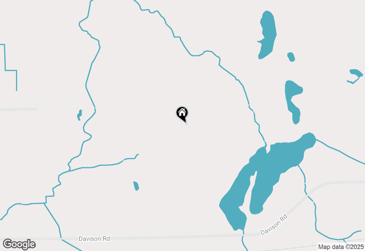 Map of 2445 N Baxter Road, Davison, MI 48423