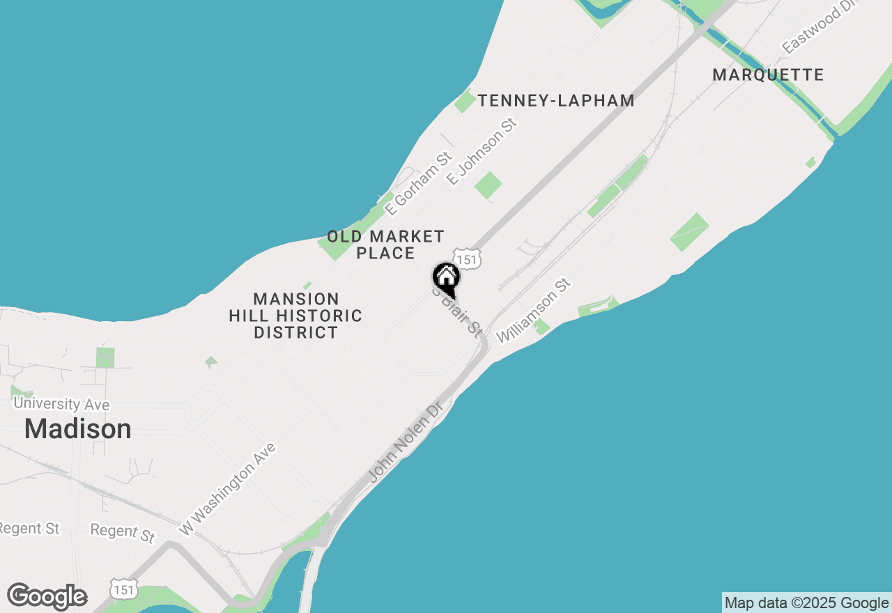 Map of 522-524 E Main Street, Madison, WI 53703