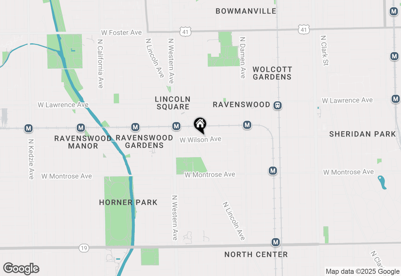 Map of 2230 W Wilson Avenue #2, Chicago, IL 60625