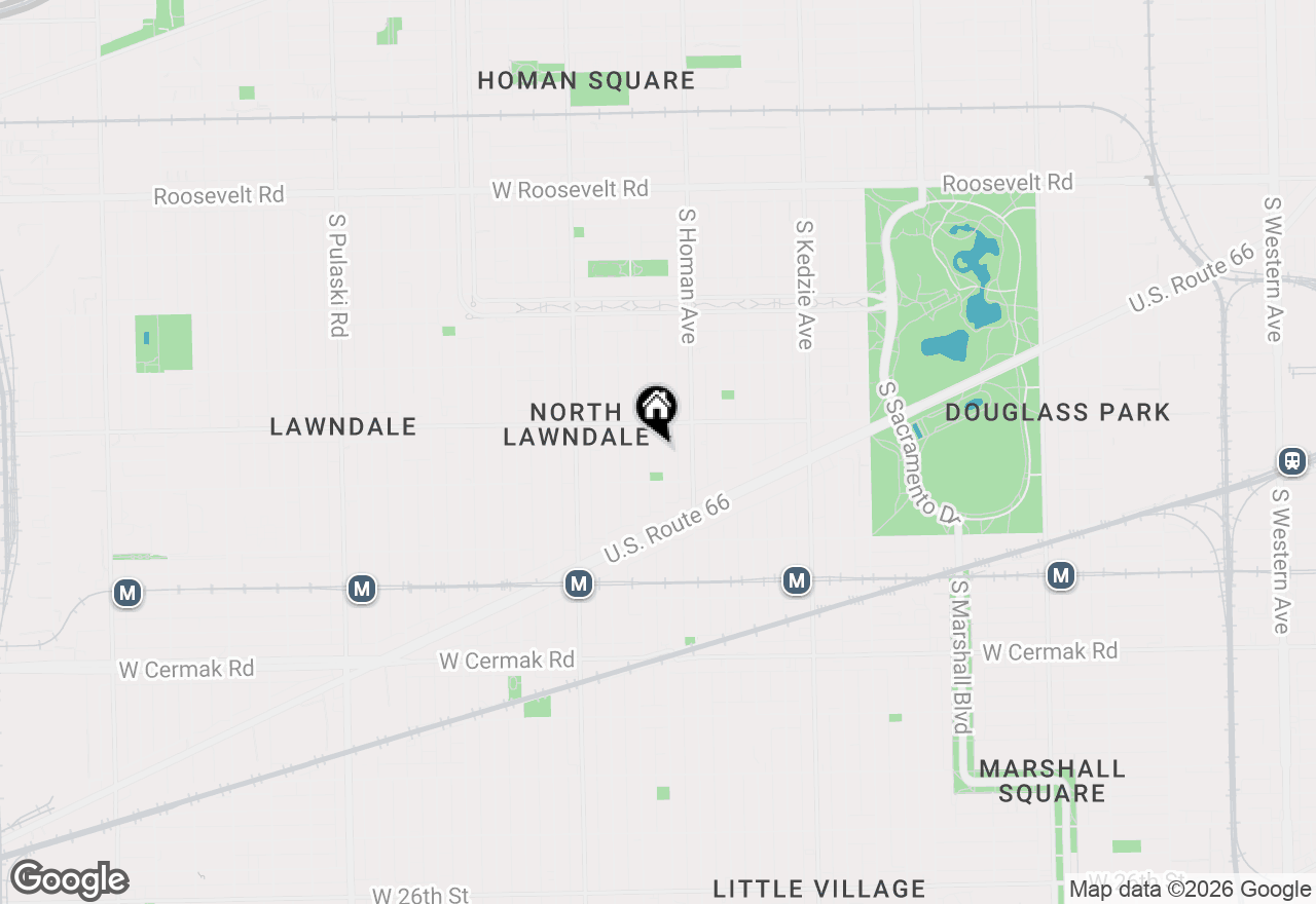 Map of 1630 S Trumbull Avenue, Chicago, IL 60623
