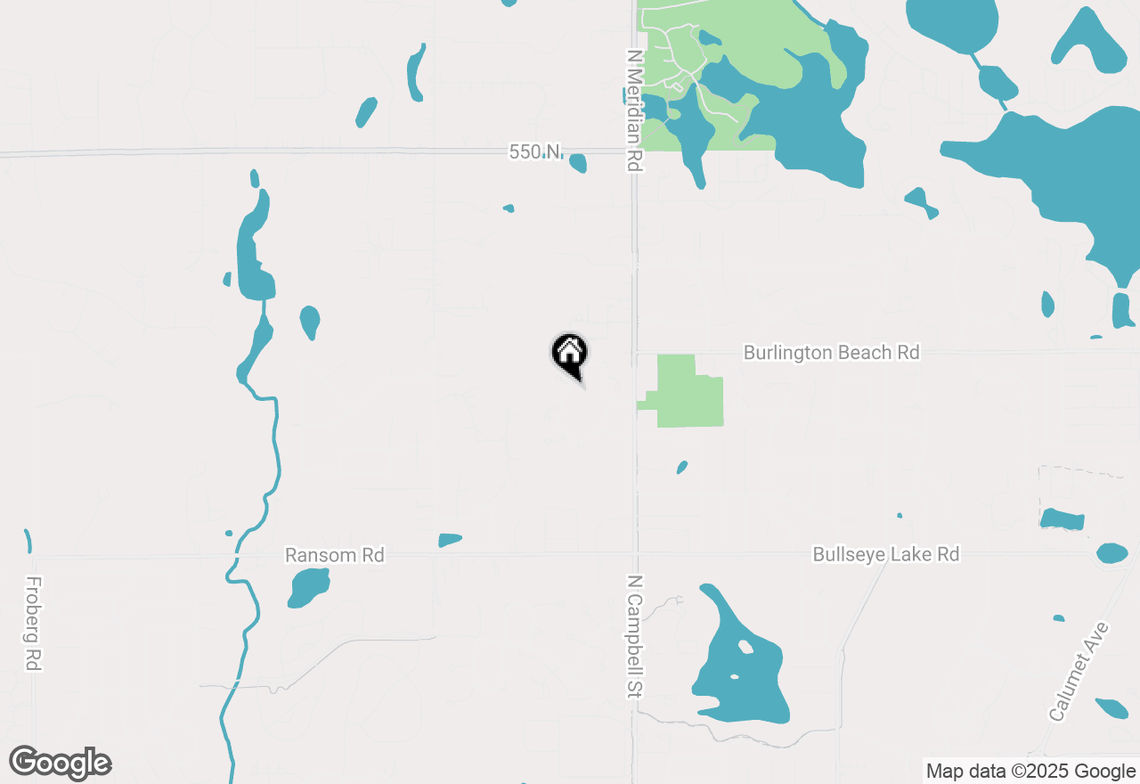 Map of 4221 Meridian Woods Drive, Valparaiso, IN 46385
