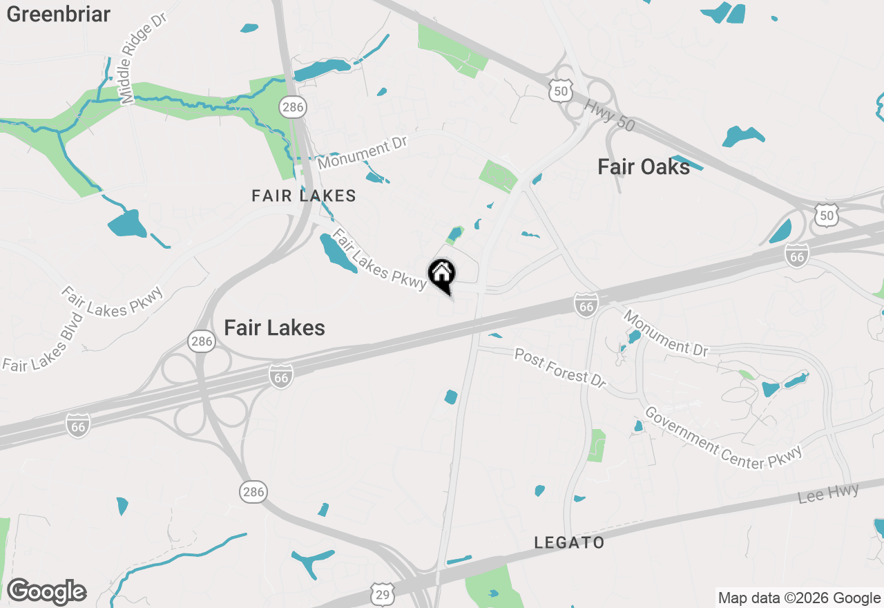 Map of 4461 Beacon Grove Circle #A-703A, Fairfax, VA 22033