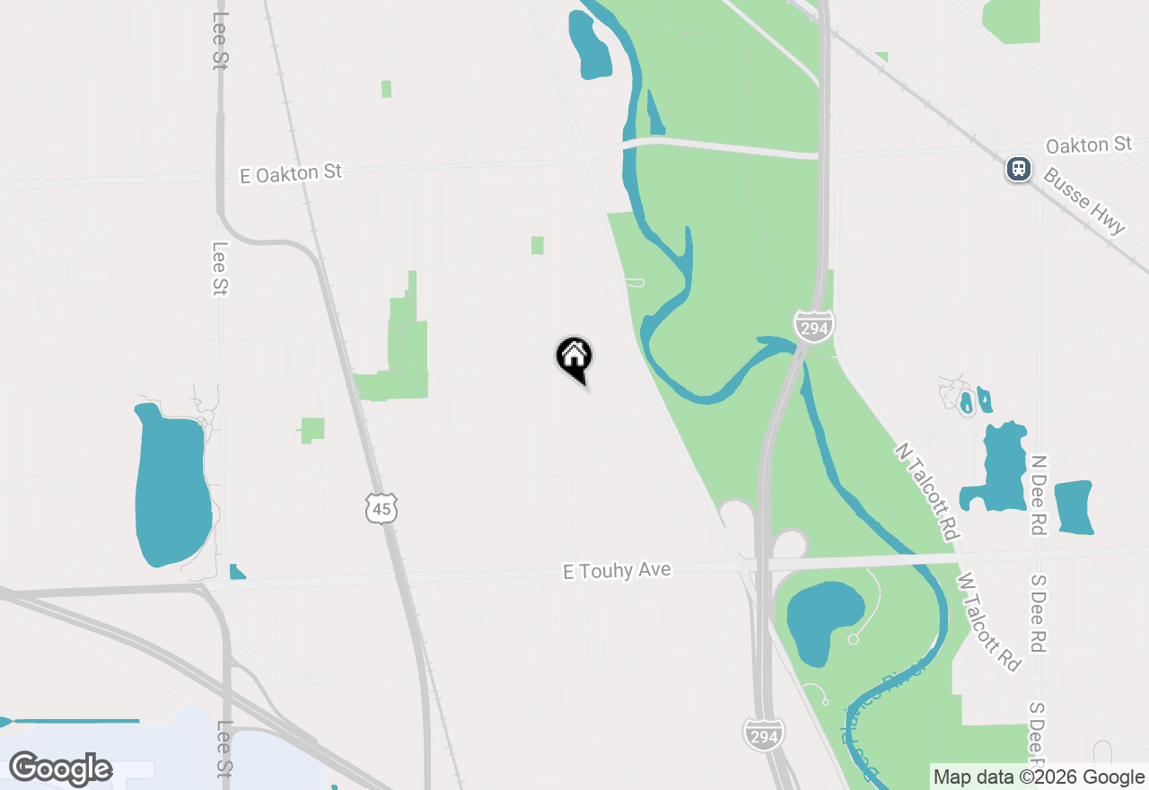 Map of 2054 Birch Street, Des Plaines, IL 60018