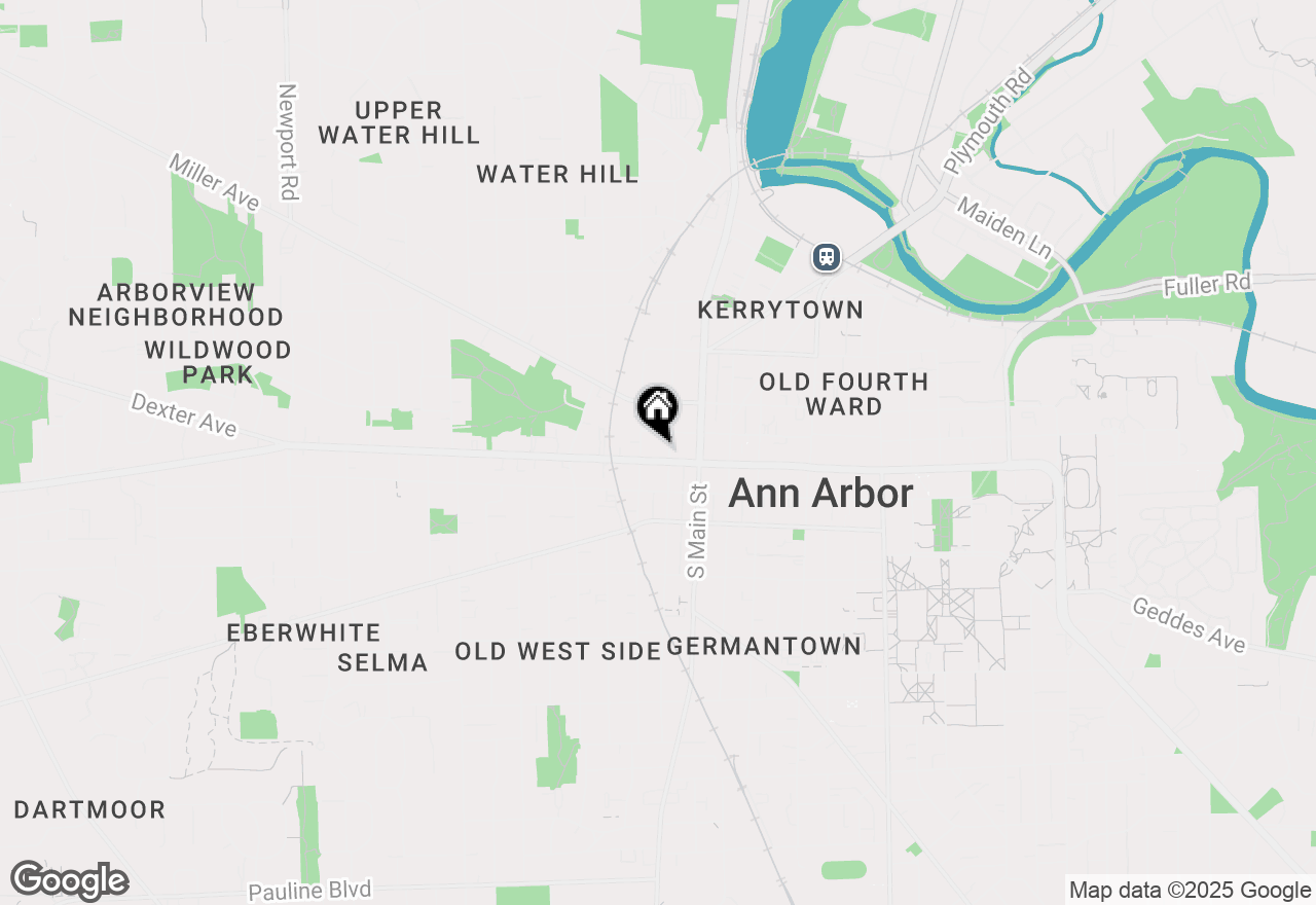 Map of 111 N Ashley Street #711, Ann Arbor, MI 48104