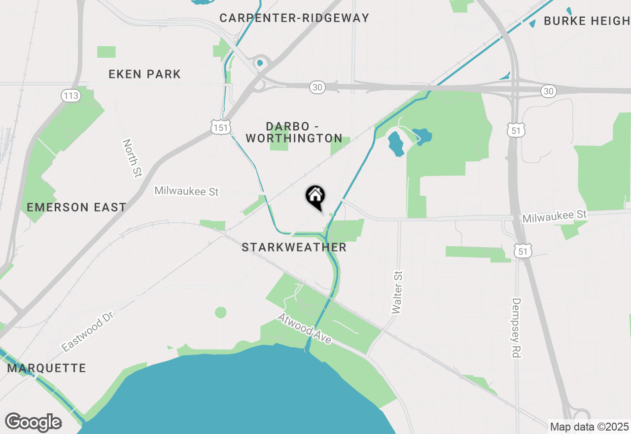 Map of 45 S Fair Oaks Avenue, Madison, WI 53714