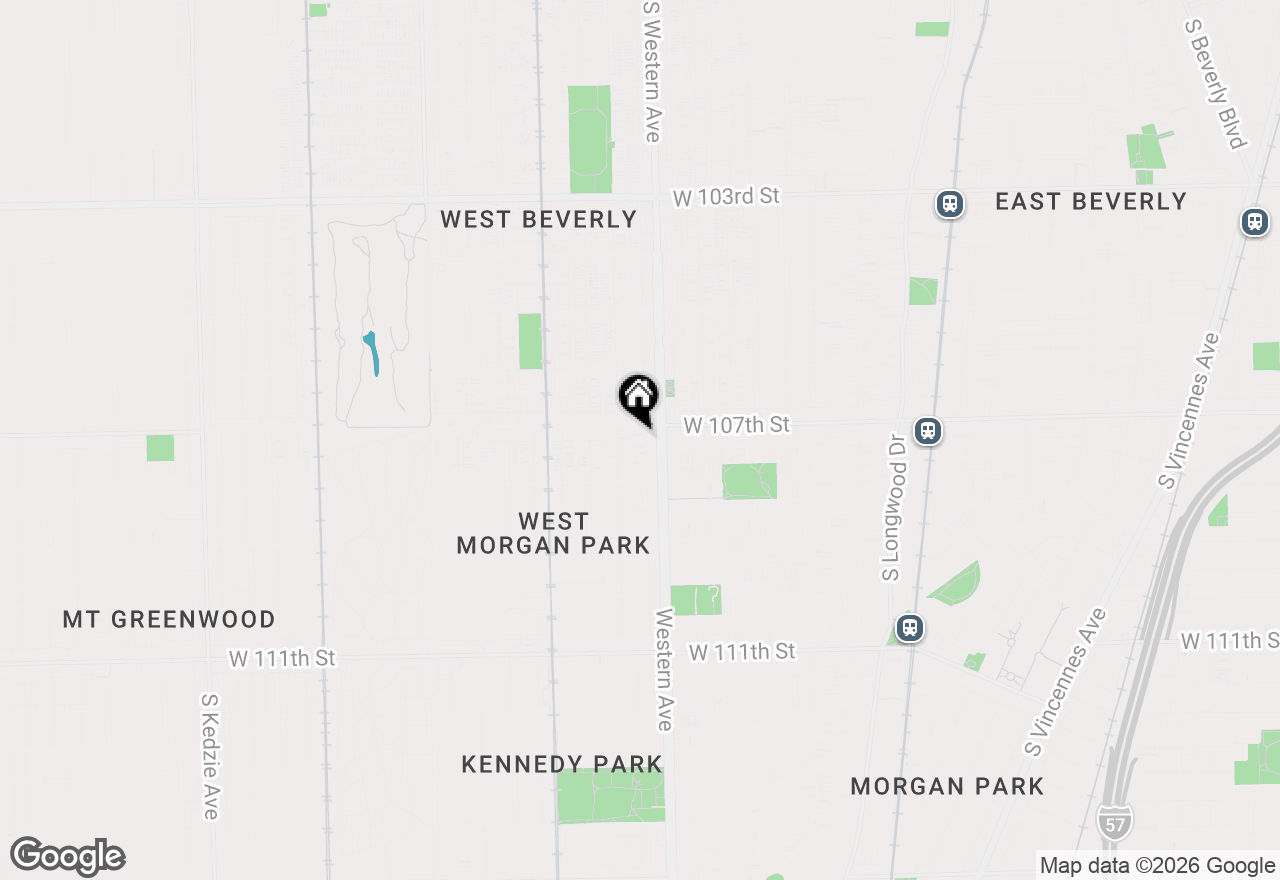 Map of 10711 S Artesian Avenue, Chicago, IL 60655