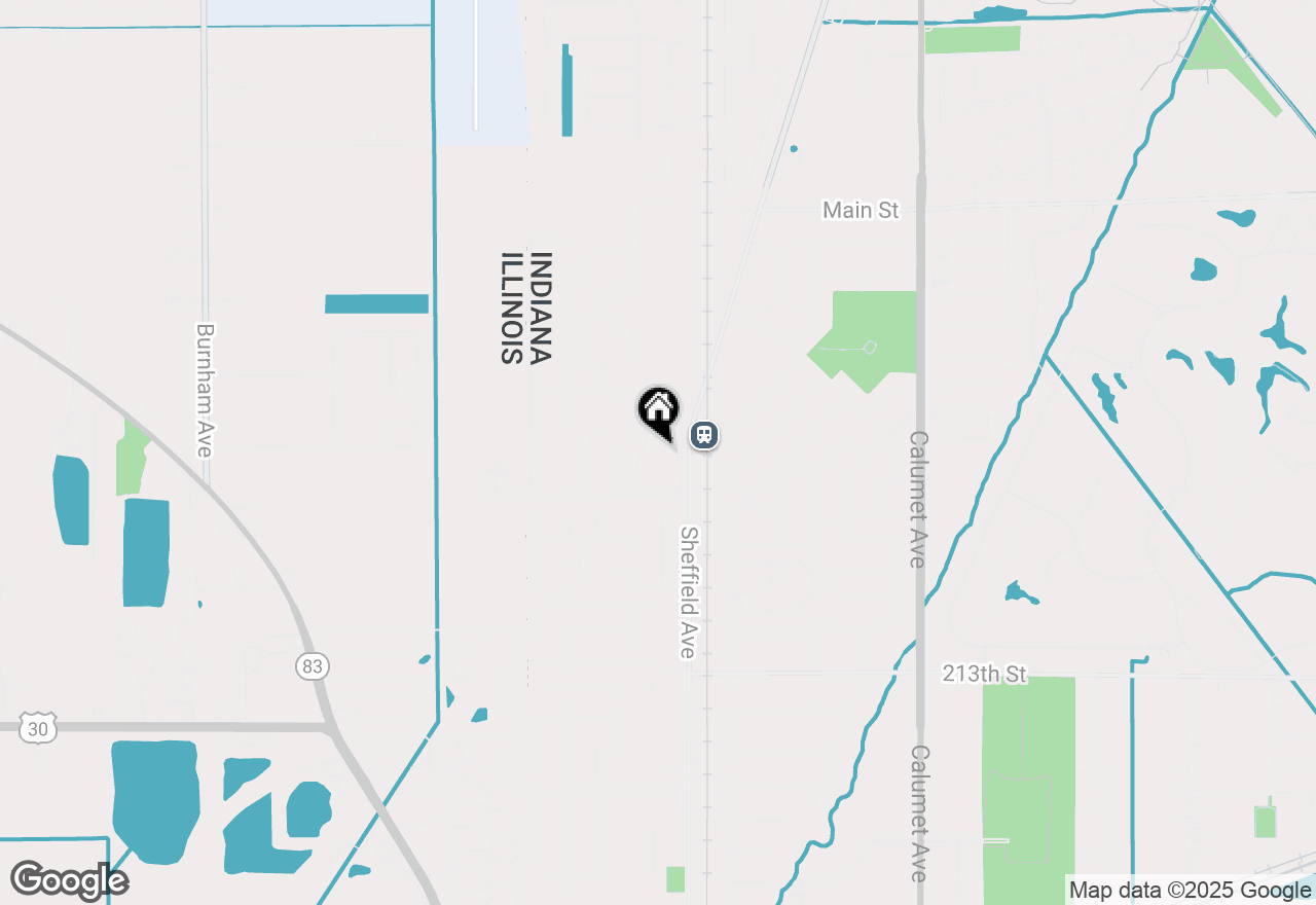 Map of 205 Swan Drive #1-A, Dyer, IN 46311