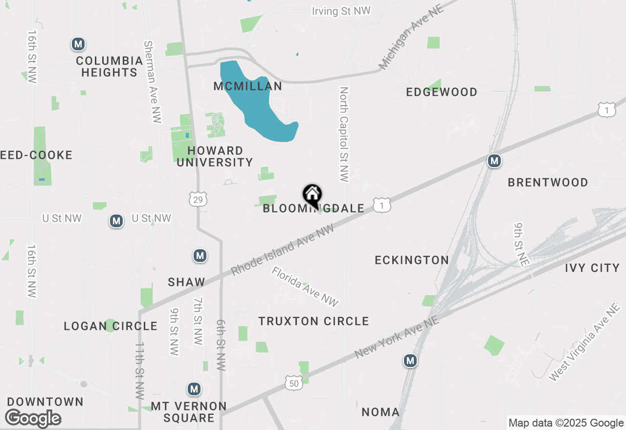 Map of 2003 1st Street Nw #2, Washington, DC 20001