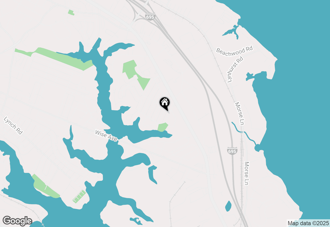 Map of 7849 Saint Fabian Lane, Dundalk, MD 21222