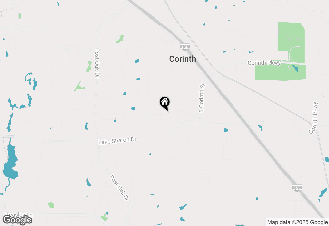 Map of 2728 Wellington Lane, Corinth, TX 76210