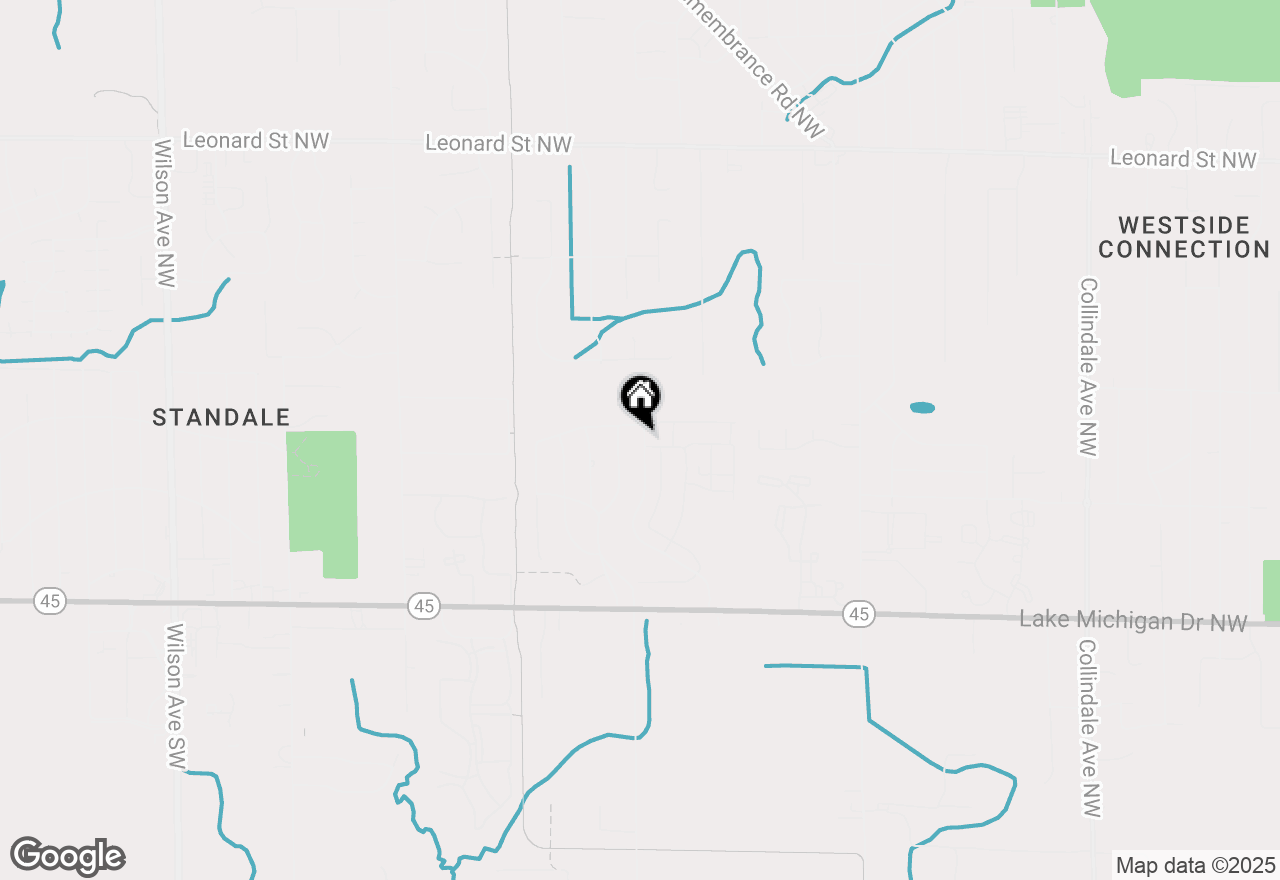 Map of 695 Waterford Village Drive, Walker, MI 49534