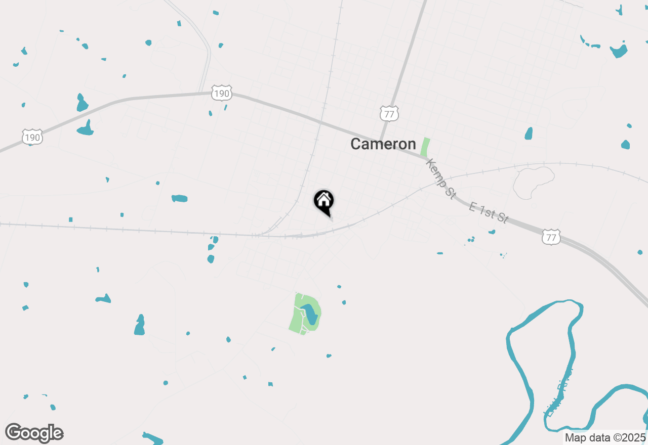 Map of 516 S College Avenue, Cameron, TX 76520